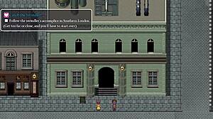 Damn, small-titted anime girl strips near clueless guys!