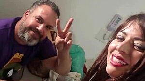 Elisa Sanches and Pamela Pantera in professional porn preparation