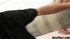 Hailey's juicy ass gets doggystyle blowjob and tight fucking