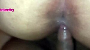 Latina BBW in Hot Threesome Action