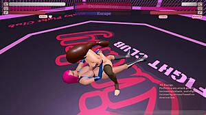 Kinky Fight Club: Roxy Cox vs Nagini in a special sex-filled night club fight