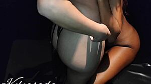 Kel abate visits swing house with wine