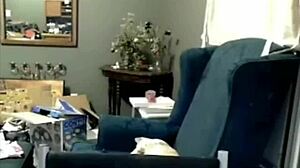 Miss Liz Vicious Slams Big Pink Dildo in Goth Cam Show