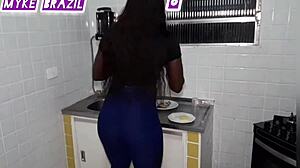 Hot Latina Fernanda's sexy encounter with her husband