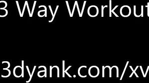 Ever Seen a 3D Anime Gym Turn Into a Wild 3-Way?