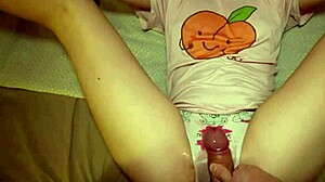 Watch This POV Of Dick Rubbing Stepsister's Pussy Through Cute Panties