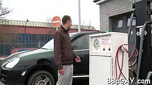 sucking his cock sloppy and deep