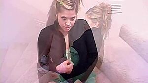 Teen topanga with a nice pussy and natural tits masturbating on upstair