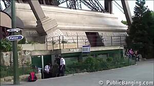 Teen Threesome Orgy At Eiffel Tower In Paris France