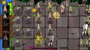 monster girl teases and plays in wild hentai action