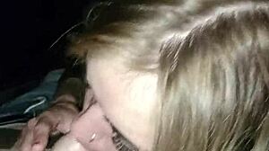 S sexy girl sucks dick in truck city center