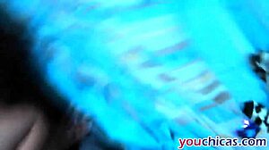 pound that horny latina's pussy hard