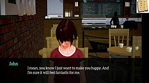 In my new family, the anime characters engage in erotic acts