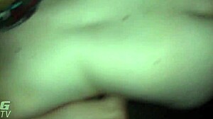 Pregnant woman in remastered video