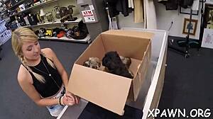 Sex in Shop Doggystyle Rough