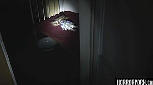 Horrorporn - The Demons Grip On Brunette In BDSM