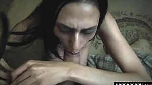 Horrorporn - The Demons Grip On Brunette In BDSM