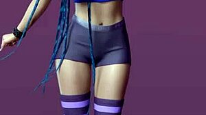 Exotic Nude Dancing Girls Perform Erotic Moves in Spirit Grove Cartoon