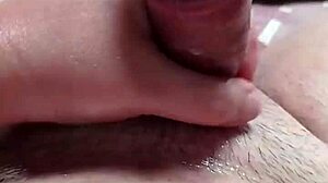 Relaxing masturbation session with intense pleasure