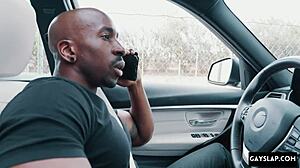 Interracial black gay big cock fucking