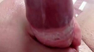 Relaxing masturbation session with intense pleasure