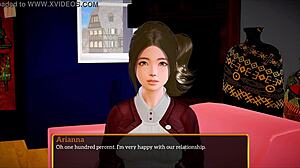 Beautiful brunette gets it from all sides in family sex adventure
