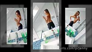 Teen pussy waits open for big cock