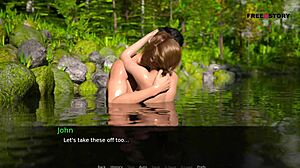 John and Mary Engage in Intimate Acts in Dusklight Manor