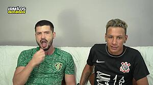 guy loses bet, sucks friend's big cock