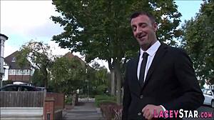 British MILF deep throats in this hardcore scene