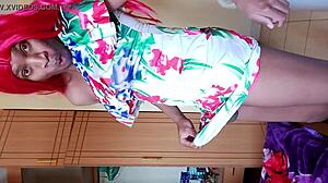 African gay man with dirty eyes