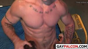 spicy stunner swallows jizz after blowbang cumshot on her face!