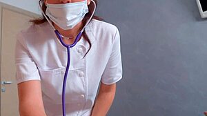 Depraved Russian nurse tends to patient in hospital setting