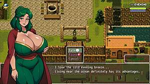 lost lagoon harem hentai game ep 5 sexy farmer exposing her pussy outside