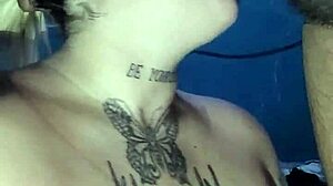 Latina lover enjoys blowjob then doggystyle with black cock, bent over in anime scene.