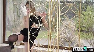 Cheeky All Natural Blondie Rebecca Volpetti Fucked in Ass by Lover