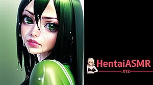 Froggy anime sluts masturbate in bikinis!