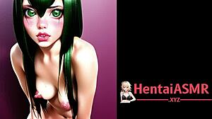 Froggy anime sluts masturbate in bikinis!