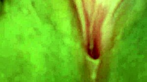 Indian teen babe masturbates her shaved pussy before work