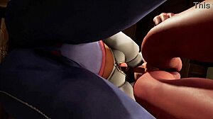 bath time fun in warcraft parody with 3d cartoon style