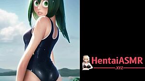 Erotic images of anime sluts in action