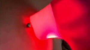 Big tits teen plays with new dildo vibrator toy