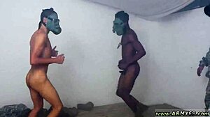 Massive black cock dominates young gay teen in intense older man encounters.