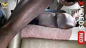 Thick Amateur Ebony Milf in Texas Bent Over for Doggy, Showing Fat Ass and Pussy in California Preview