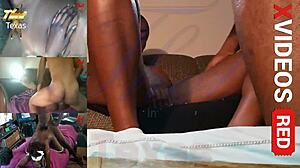 Thick Amateur Ebony Milf in Texas Bent Over for Doggy, Showing Fat Ass and Pussy in California Preview