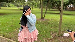 Savannah Watson Feels Emotional Sex With Former Classmate In Outdoor Park.