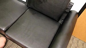 Trinity’s hot interview during a casting session