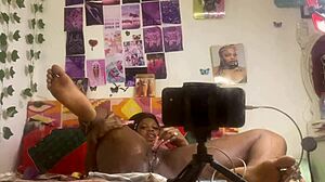 Played with my pussy in the mirror!