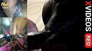 Thick Amateur Ebony Milf in Texas Bent Over for Doggy, Showing Fat Ass and Pussy in California Preview