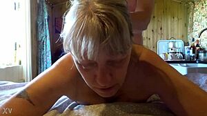 Fuck Buddy Pounds Wife Hard from Behind in Homemade Clip